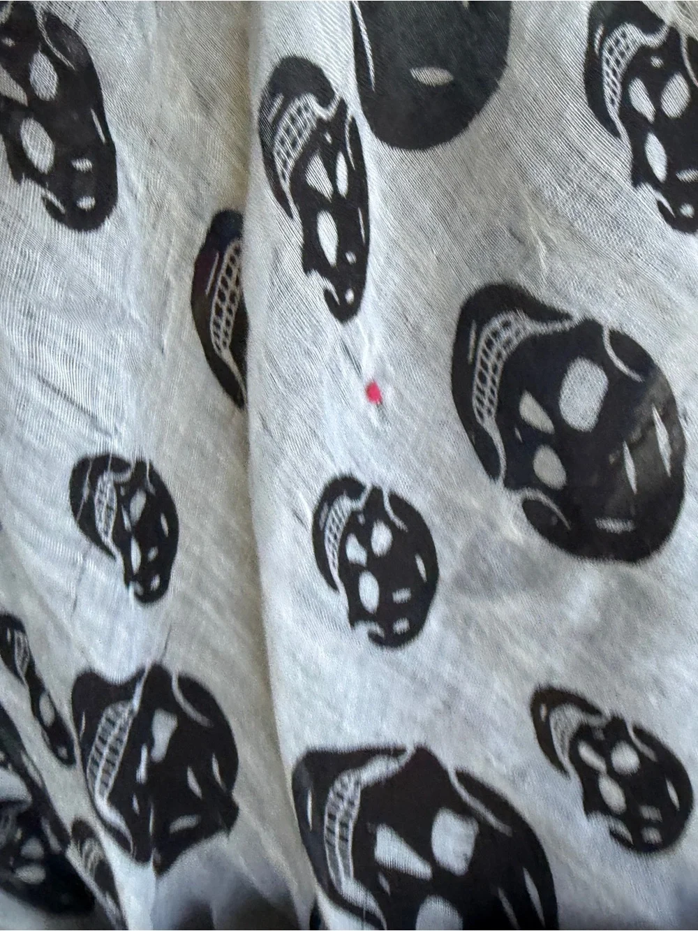 Mixed Scarf Bundle – Black, White, Red & Gray